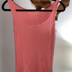 Coral tank top